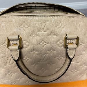 Louis Vuitton Tan Speedy Bag